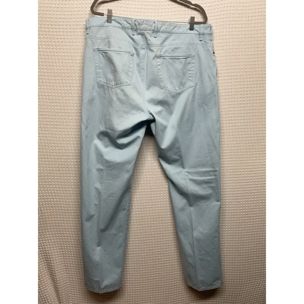 Peter Millar Chino Pants‎ Mens 40x33 Straight Blue Pima Cotton Golf